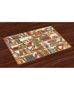 Ambesonne Cat Place Mats Set of 4