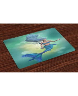 Ambesonne Underwater Place Mats Set of 4