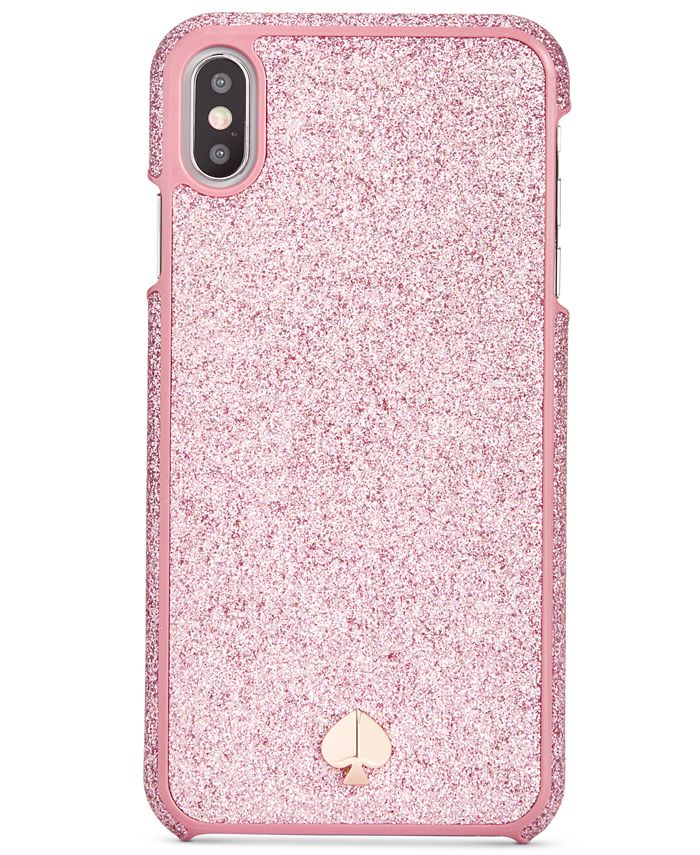 kate spade new york Glitter Inlay iPhone XS Case & Reviews - Handbags &  Accessories - Macy's