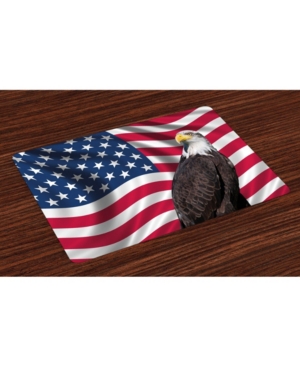 Ambesonne Eagle Place Mats Set of 4