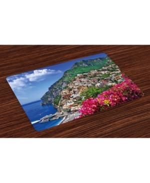Ambesonne Italy Place Mats Set of 4