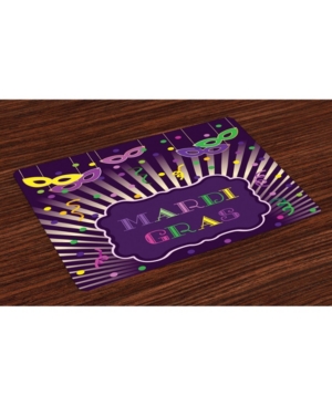 Ambesonne New Orleans Place Mats Set of 4