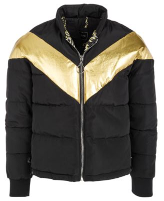 GUESS - Big Girls Metallic Puffer Jacket