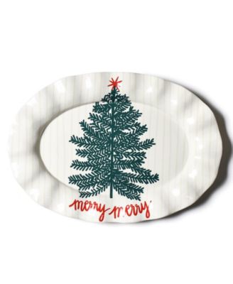 Coton Colors - Merry Tree Oval Platter