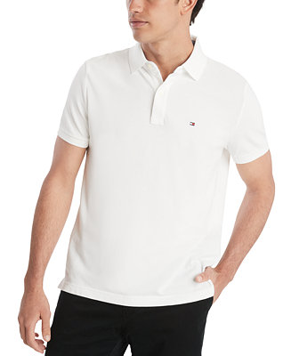 Tommy Hilfiger Men's Big & Tall Classic-Fit Ivy Polo & Reviews - Polos ...