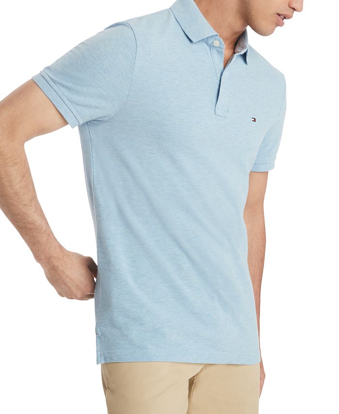 Tommy Hilfiger Men's Custom-Fit Ivy Polo, Created for Macy's & - Polos - Men -