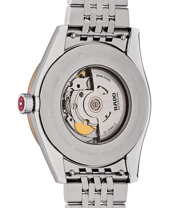 Rado - Men's Swiss Automatic Tradition Stainless Steel Bracelet Watch 41.8mm