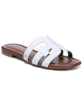 Bay Slip-On Flat Leather Casual Sandals