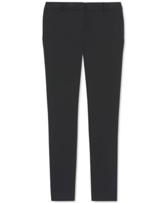 Stretch Crepe Essex Straight-Leg Dress Pants