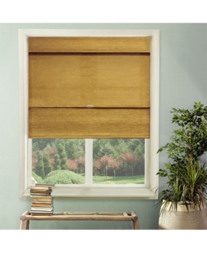 Chicology Cordless Magnetic Roman Shades, Privacy Fabric Window Blind, 36" W x 64" H