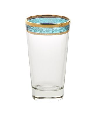 Melania Collection Multicolor Highball Glasses, Set of 6