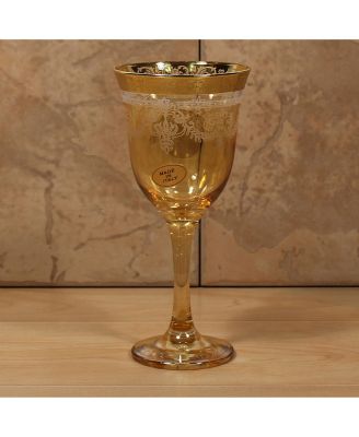 Amber Goblets Set of 6