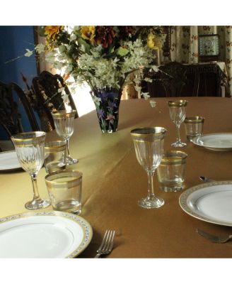 Melania Collection Smoke Double Old Fashion Glasses, Set of 6