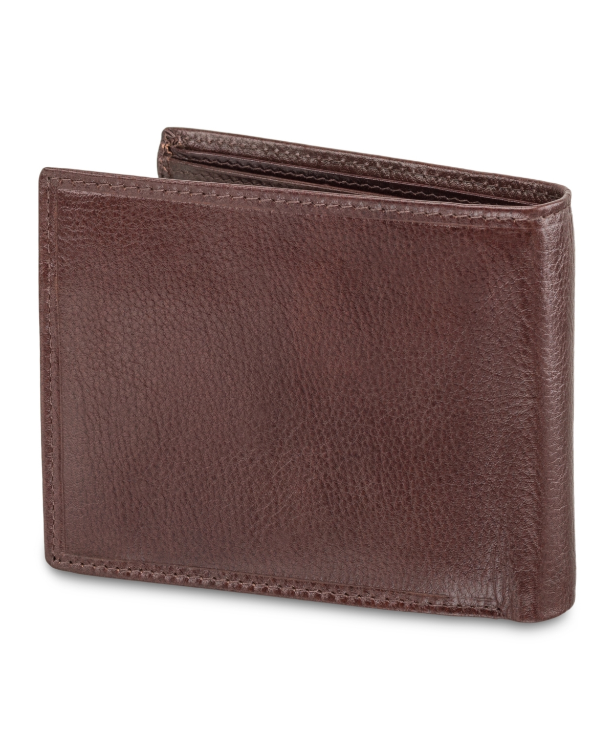 Men's Mancini Equestrian2 Collection Rfid Secure Billfold with Removable Left Wing Passcase and Coin Pocket