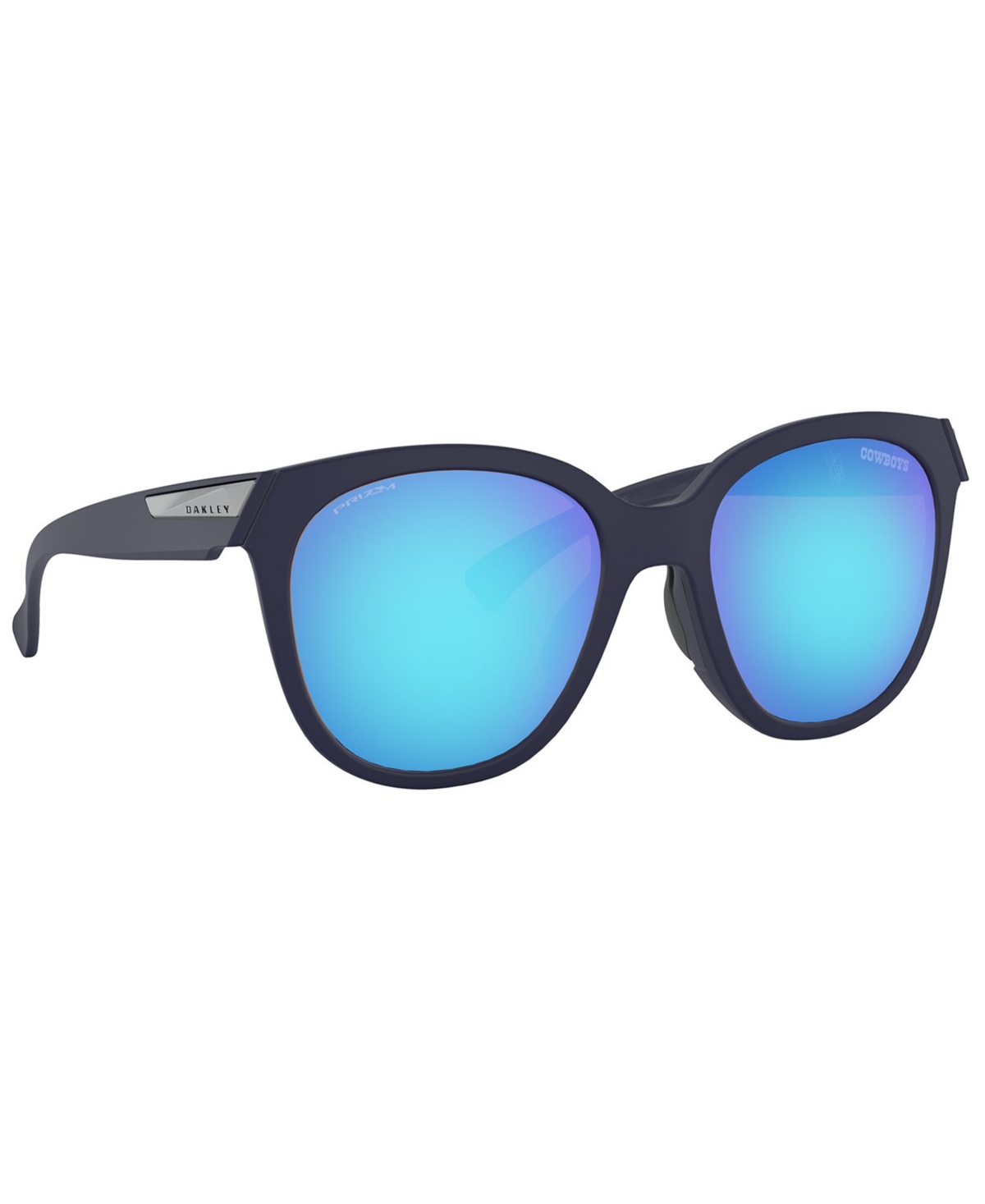 Shop Oakley Nfl Collection Sunglasses, Dallas Cowboys Low Key Oo9433 Oo9433 54 Low Key In Dal Matte Navy,prizm Sapphire