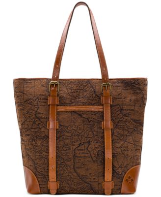Patricia Nash - Jacquard Map Montry Tote