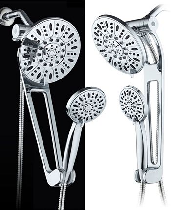 HotelSpa - Aquabar High-Pressure 48-mode Shower Spa Combo with Adjustable 18-in Extension Arm