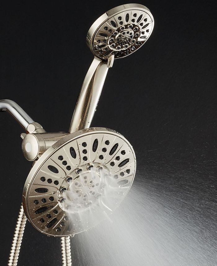 Aquadance HighPressure 48Setting Shower Head Combo with Extralong 6