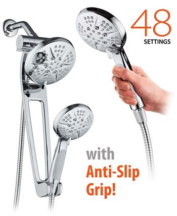 HotelSpa - Aquabar High-Pressure 48-mode Shower Spa Combo with Adjustable Extension Arm