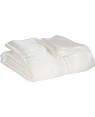 Malibu Luxxe Mulberry Silk Throw - Macy's
