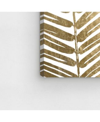 Oliver Gal Cal Leaves Canvas Art, 10" x 15"