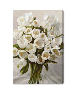SAI - Elegant Tulips Canvas Art, 16" x 24"