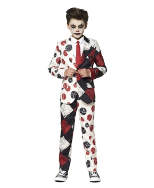 image of Suitmeister Big Boys Retro Clown Halloween Suit