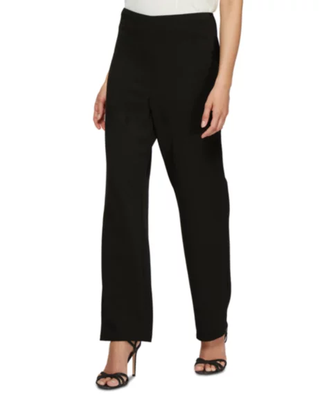 Petite Crepe Pants - Black