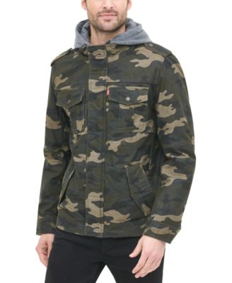 levis camo coat