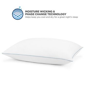 Great Sleep - Twice Cool Premium Adjustable Foam Cluster King Pillow