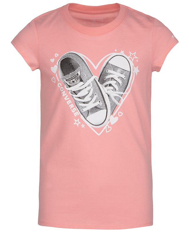 converse shirts with heart