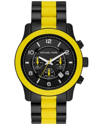 michael kors yellow watch