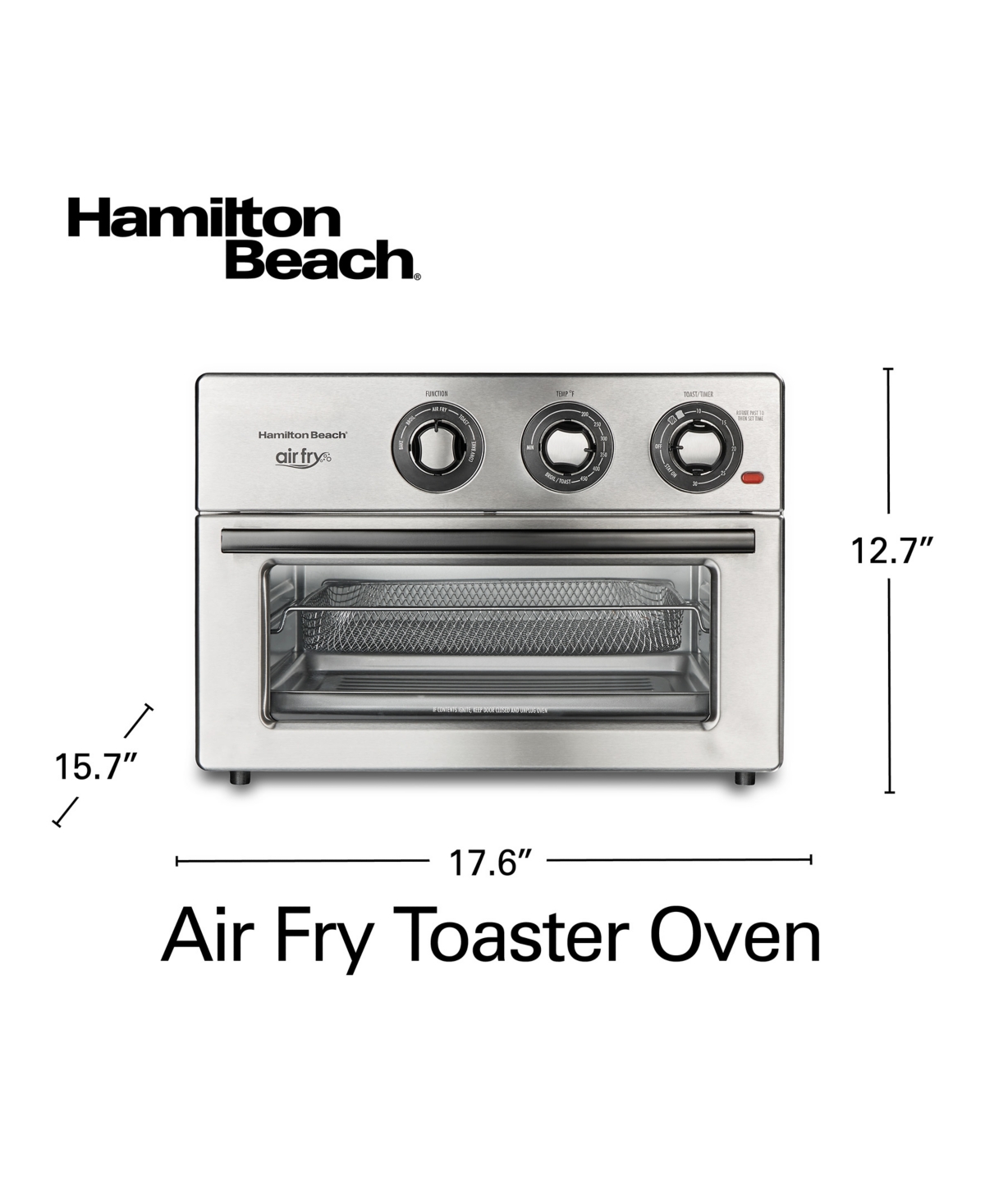 Hamilton Beach Air Fry Countertop Oven