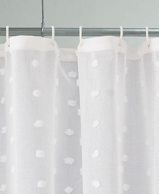 3D Snowball Shower Curtain, 70" x 72
