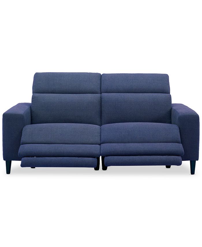 Furniture CLOSEOUT! Sleannah 2Pc. Fabric Sofa with 2 Power Recliners