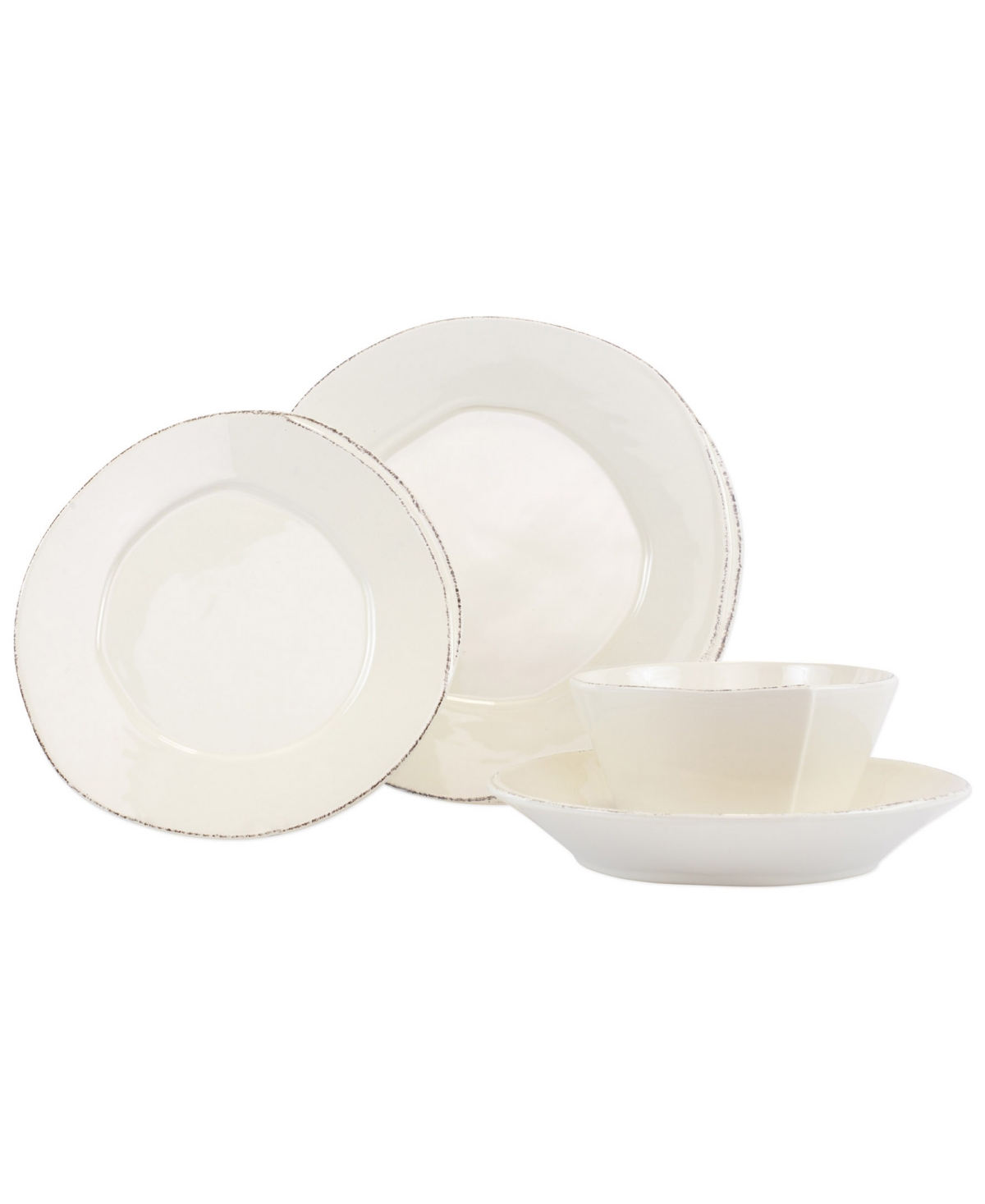 Lastra 4 Piece Place Setting - Linen