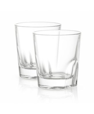 Carina Old Fashioned Whiskey Glasses Set of 2