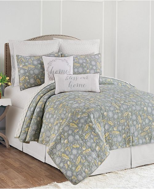 C F Home Dandelion Court King Quilt Set Reviews Quilts