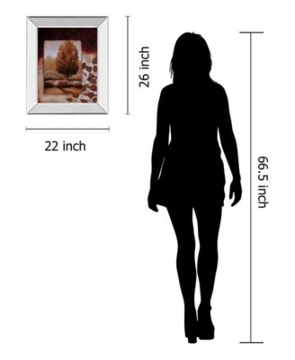 Classy Art Fall Vignette II by Carol Robinson Mirror Framed Print Wall Art, 22" x 26"