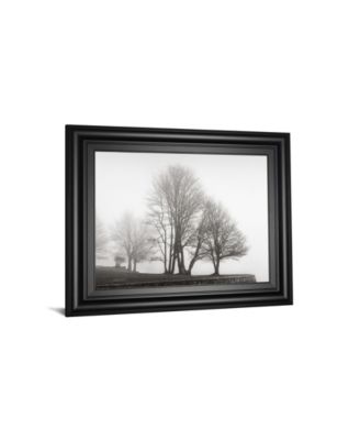 Fog and Trees at Dusk by Lsh Framed Print Wall Art, 22" x 26"