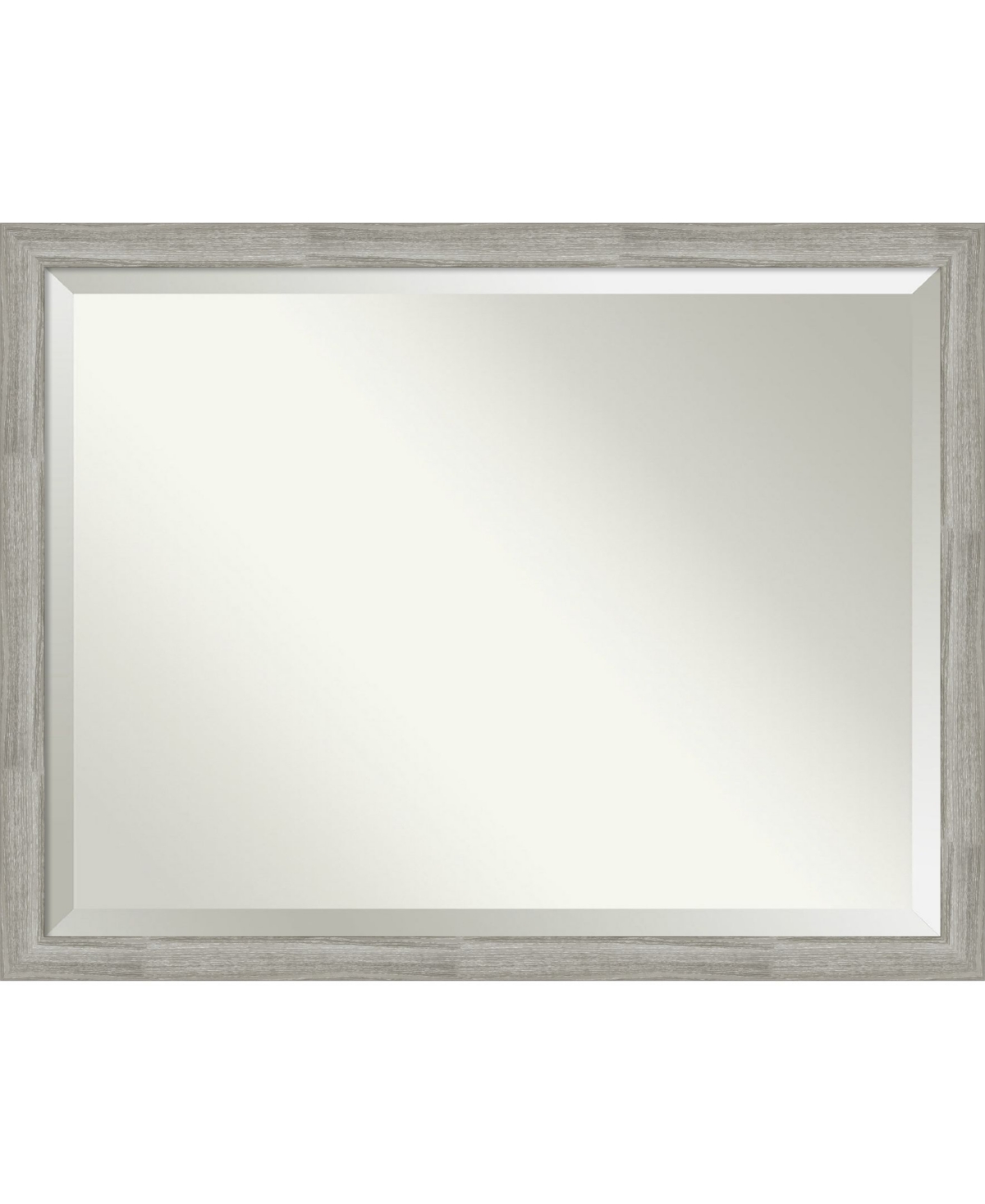 Dove Framed Bathroom Vanity Wall Mirror, 43.5" x 33.50" - Gray