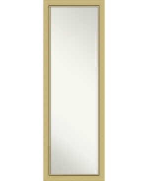 AMANTI ART LANDON GOLD-TONE ON THE DOOR FULL LENGTH MIRROR, 17.38" X 51.38"