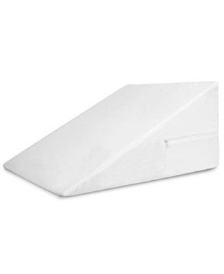 DMI Supportive Foam Wedge Pillow, White, Small