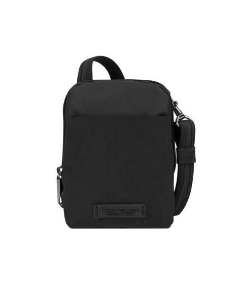 Сумка Travelon Anti-Theft Metro Stadium Crossbody, цвет: Чёрный