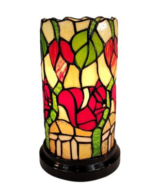 Tiffany Style Floral Mini Table Lamp