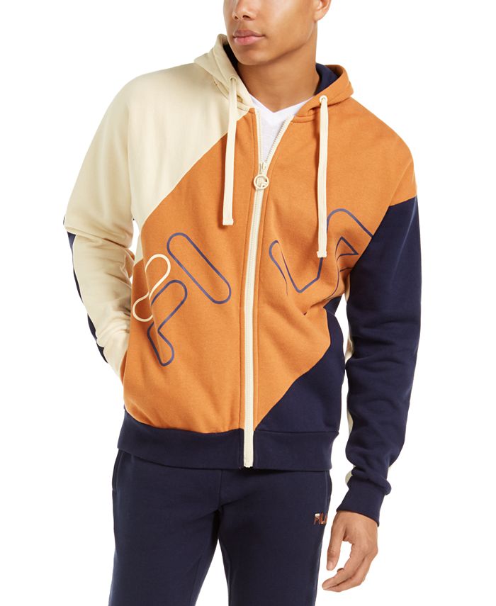 Fila Men's Colorblocked Hooded Track Jacket Macy's