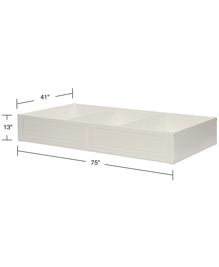 Furniture Summerset Full Bed with Trundle/Storage - Macy's