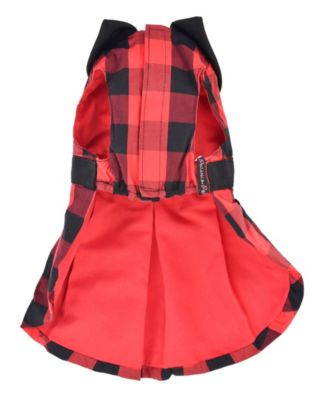 Buffalo Checkered Taffeta Red Dress
