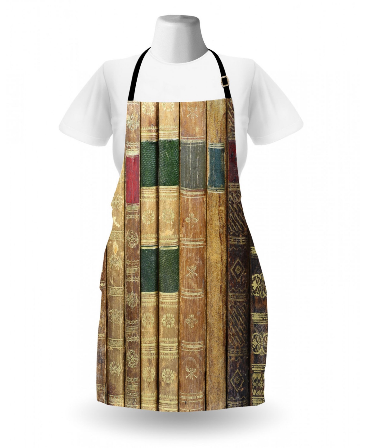 Ambesonne Books Apron
