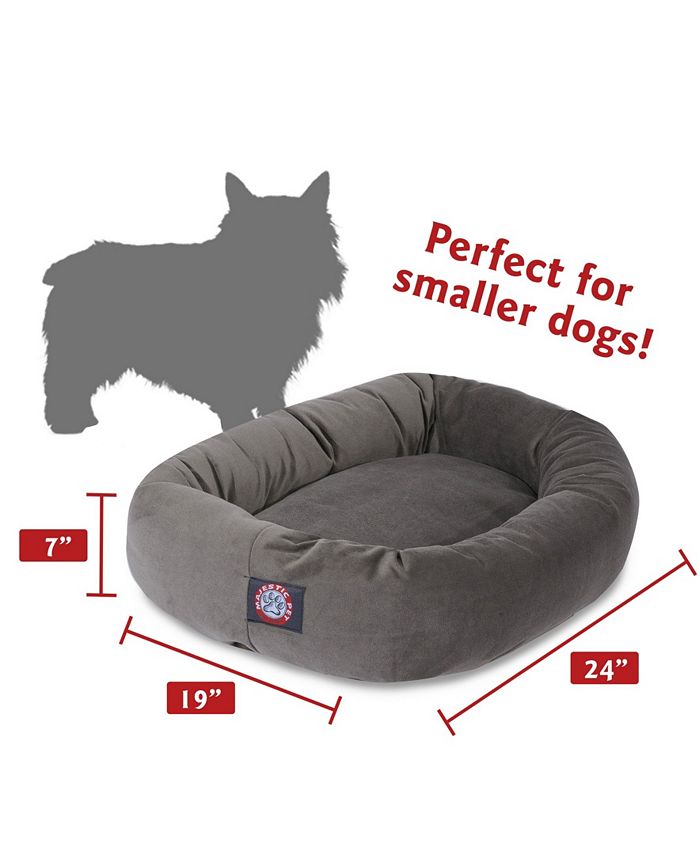 Majestic Pet Suede Bagel Dog Bed Macy's